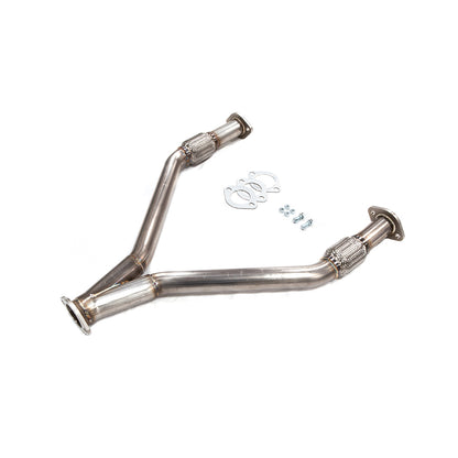 Revel T50200FR Medallion Touring-S Y-Pipe for 16-17 Infiniti Q50/Q60 3.0T RWD