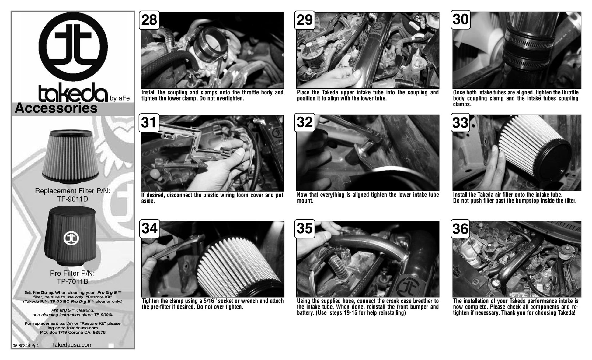 aFe Takeda Stage-2 Cold Air Intake | Honda Civic (06-11) L4 1.8L (TA-1012P)