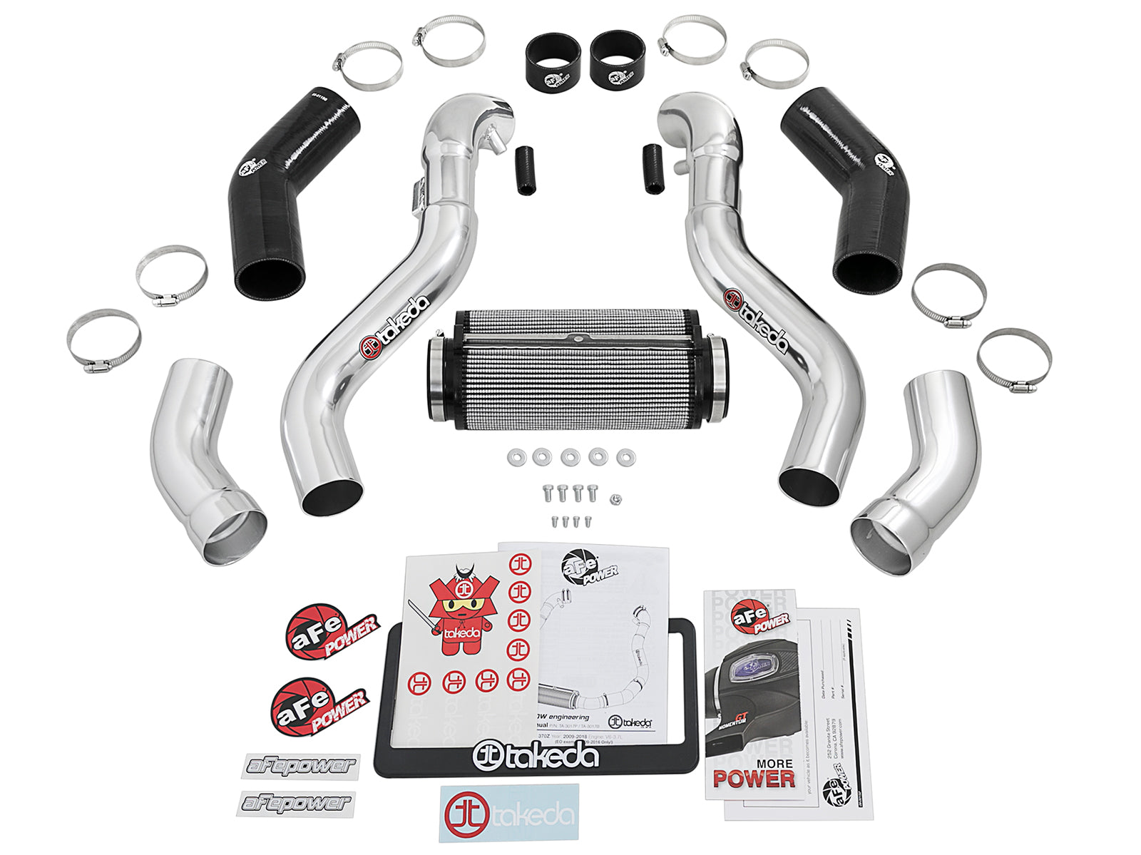 aFe Takeda Stage-2 Cold Air Intake | Nissan 370Z V6 3.7L (09-17) (TA-3017P)