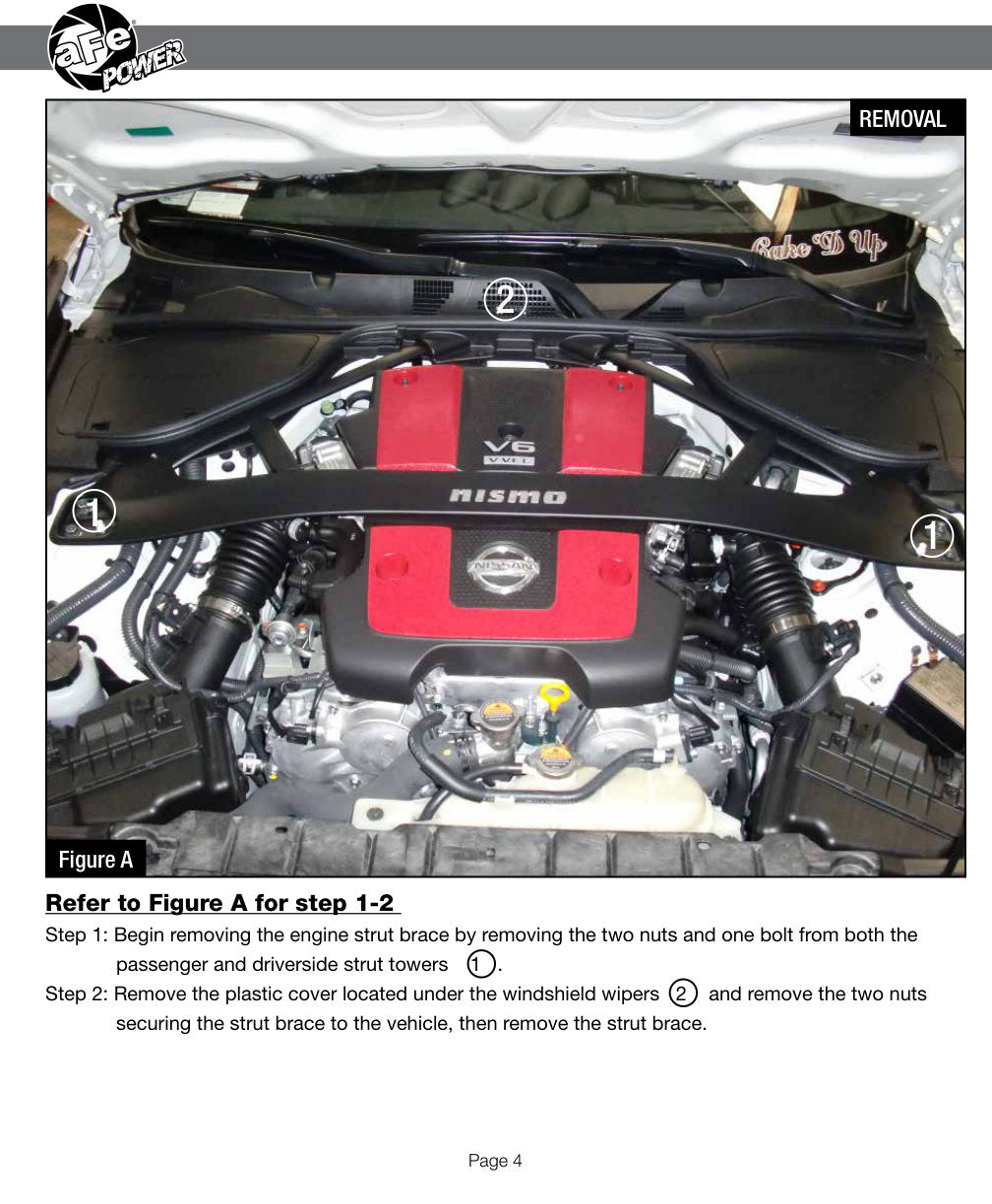 aFe Takeda Stage-2 Cold Air Intake | Nissan 370Z V6 3.7L (09-17) (TA-3017P)
