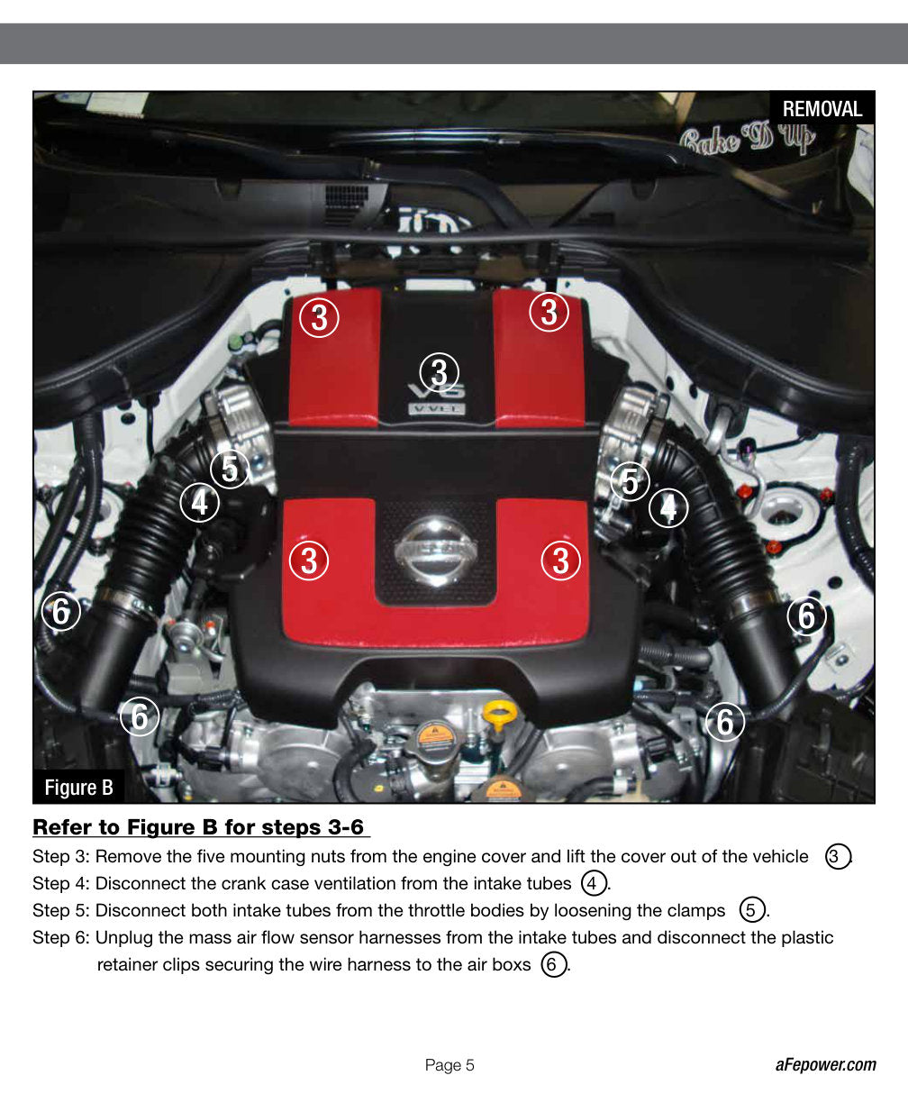 aFe Takeda Stage-2 Cold Air Intake | Nissan 370Z V6 3.7L (09-17) (TA-3017P)