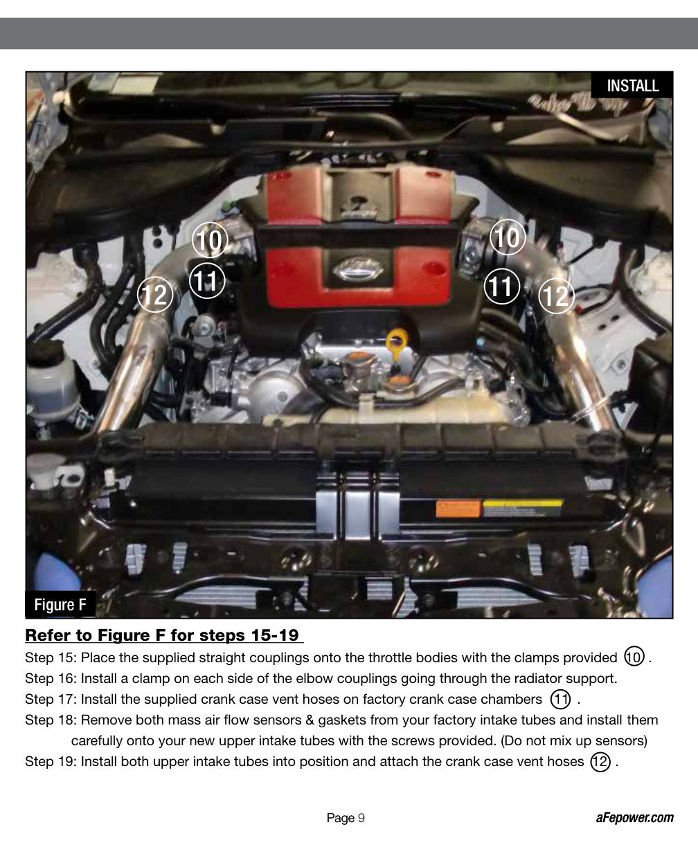aFe Takeda Stage-2 Cold Air Intake | Nissan 370Z V6 3.7L (09-17) (TA-3017P)