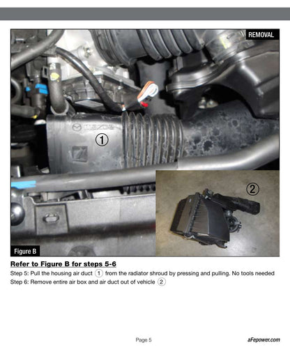 aFe Takeda Stage-2 Cold Air Intake System | Mazda 3 (10-11) L4-2.5L (TA-4107P)