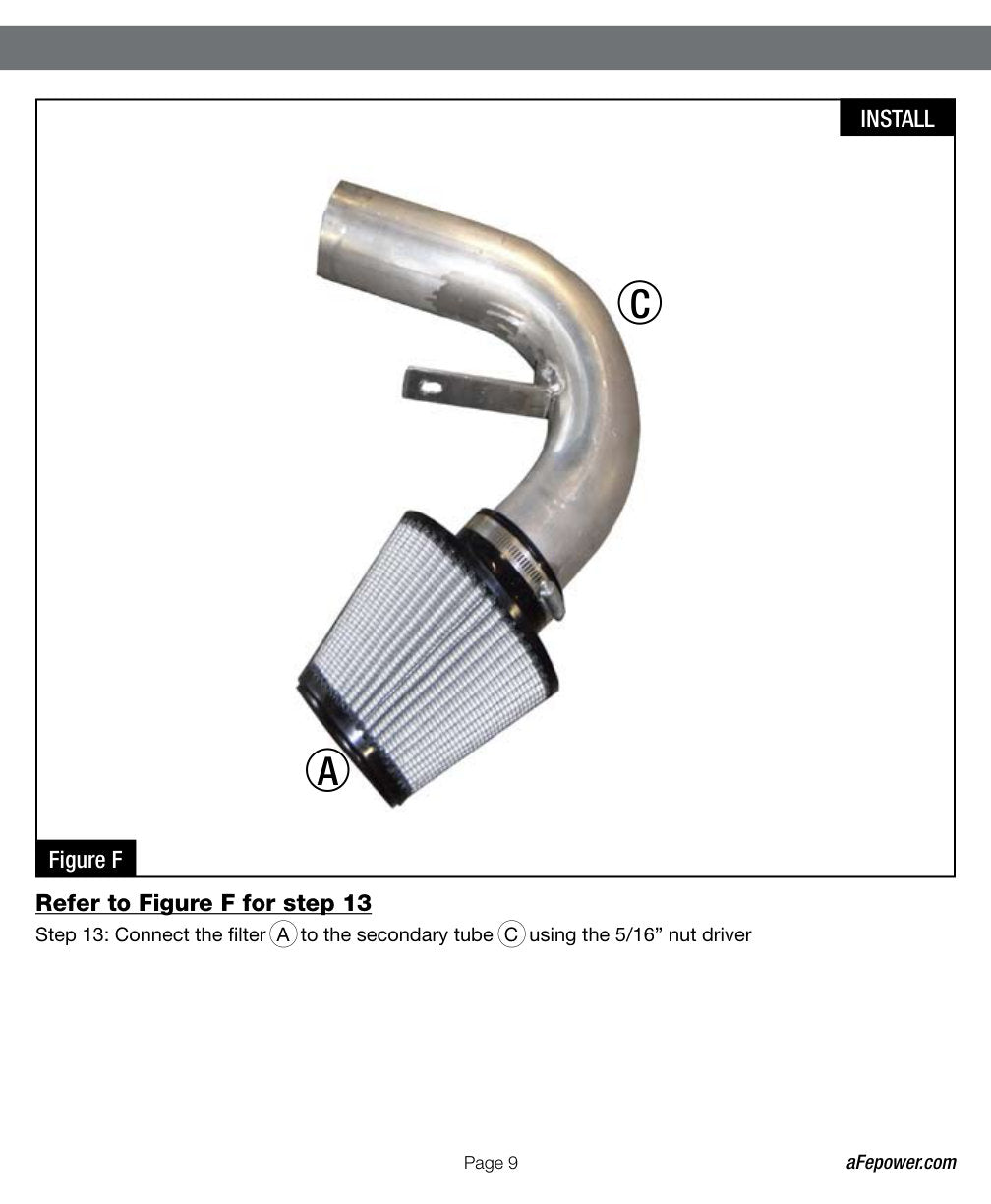 aFe Takeda Stage-2 Cold Air Intake System | Mazda 3 (10-11) L4-2.5L (TA-4107P)