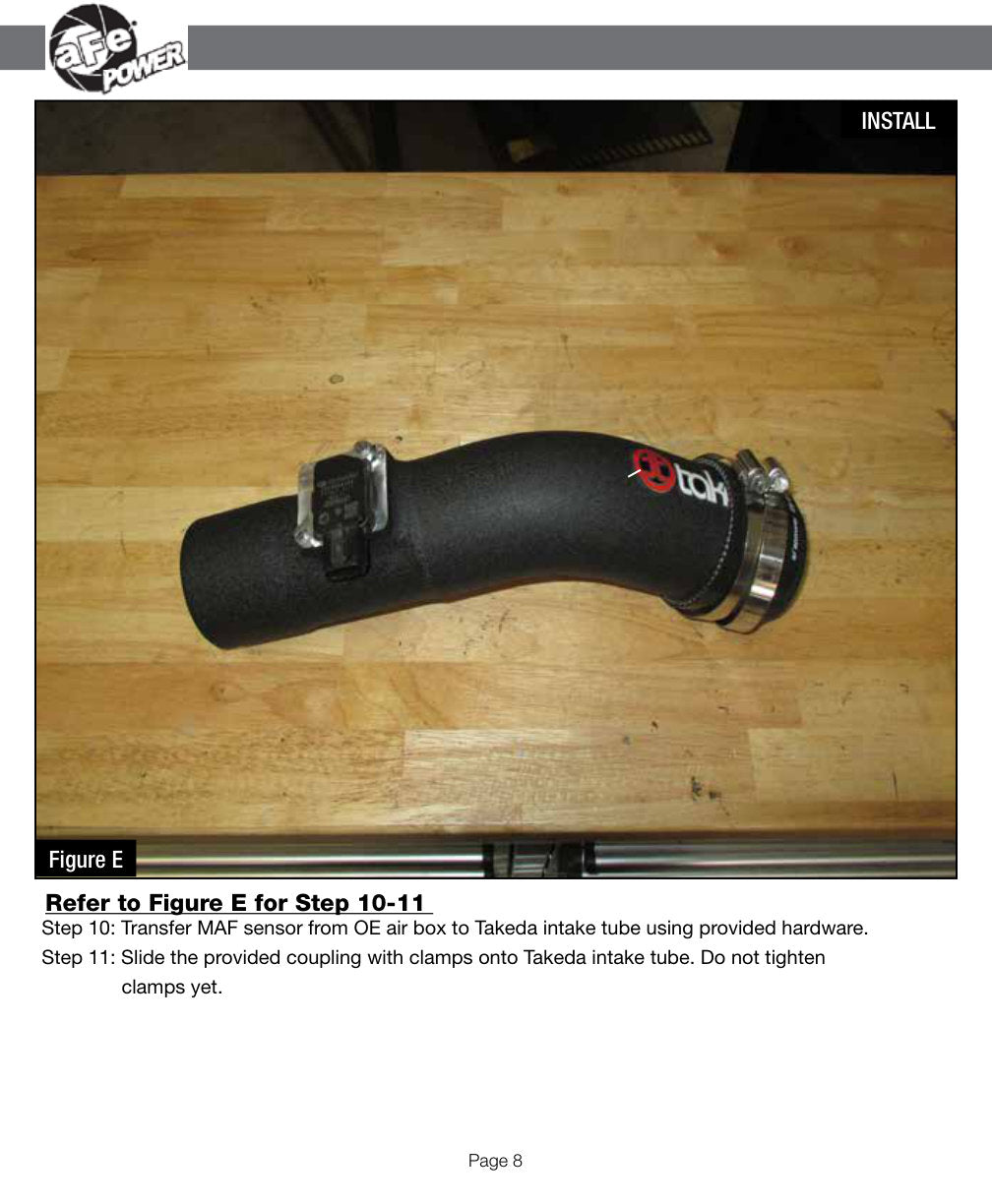 aFe Takeda Stage 2 Pro Dry S Cold Air Intake System | Subaru STI H4-2.5L (15-17) (TA-4306B-D)