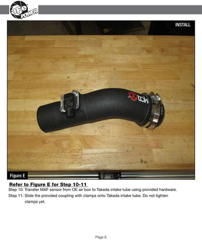 aFe Takeda Stage 2 Pro Dry S Cold Air Intake System | Subaru STI H4-2.5L (15-17) (TA-4306B-D)