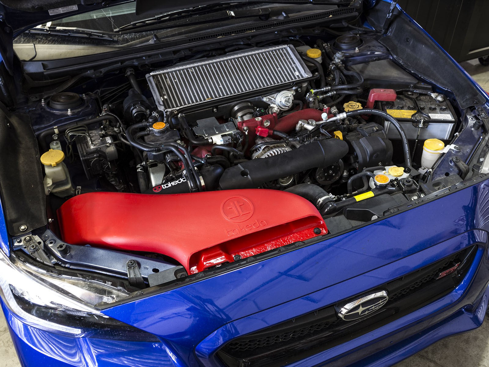aFe Takeda Stage 2 Pro Dry S Cold Air Intake System | Subaru STI H4-2.5L (15-17) (TA-4306B-D)