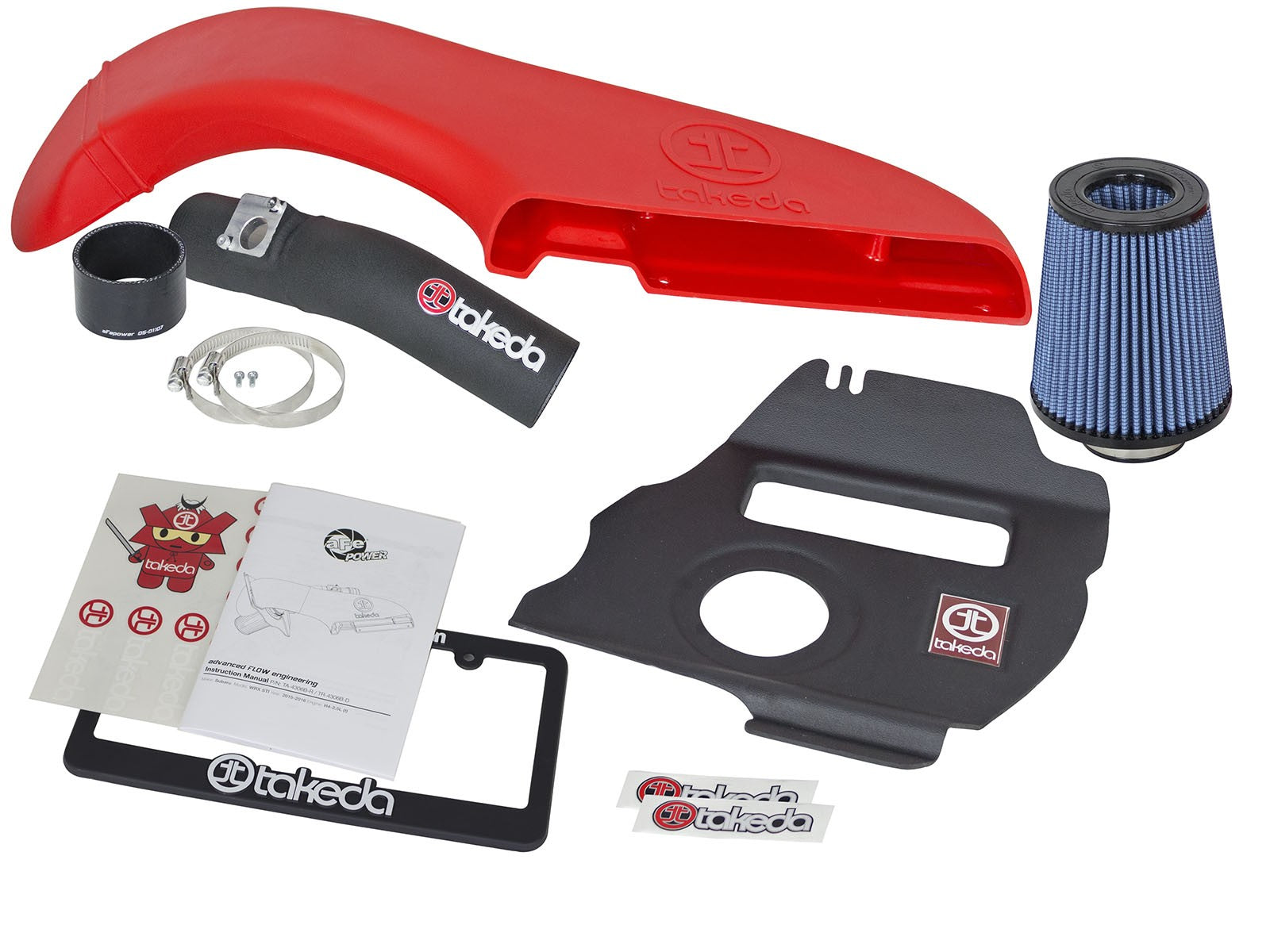 aFe Takeda Stage 2 Pro 5R Intake System | Subaru STI H4-2.5L (15-17) (TA-4306B-R)