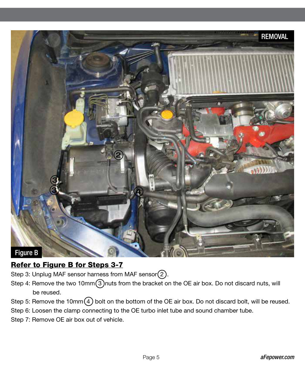 aFe Takeda Stage 2 Pro 5R Intake System | Subaru STI H4-2.5L (15-17) (TA-4306B-R)