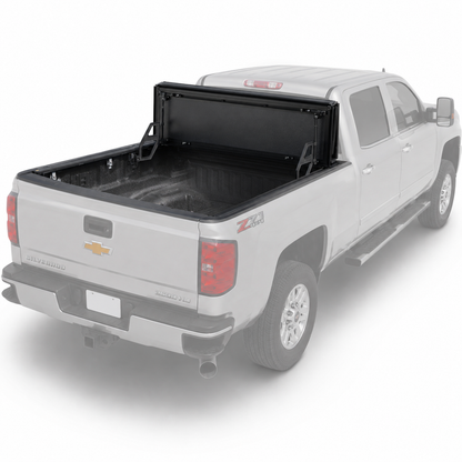 Truxarmor QuadAxis Pro Series Quad-Fold Flip Up Tonneau Cover for 2014-2019 GMC Sierra 2500 - 5'9" Bed