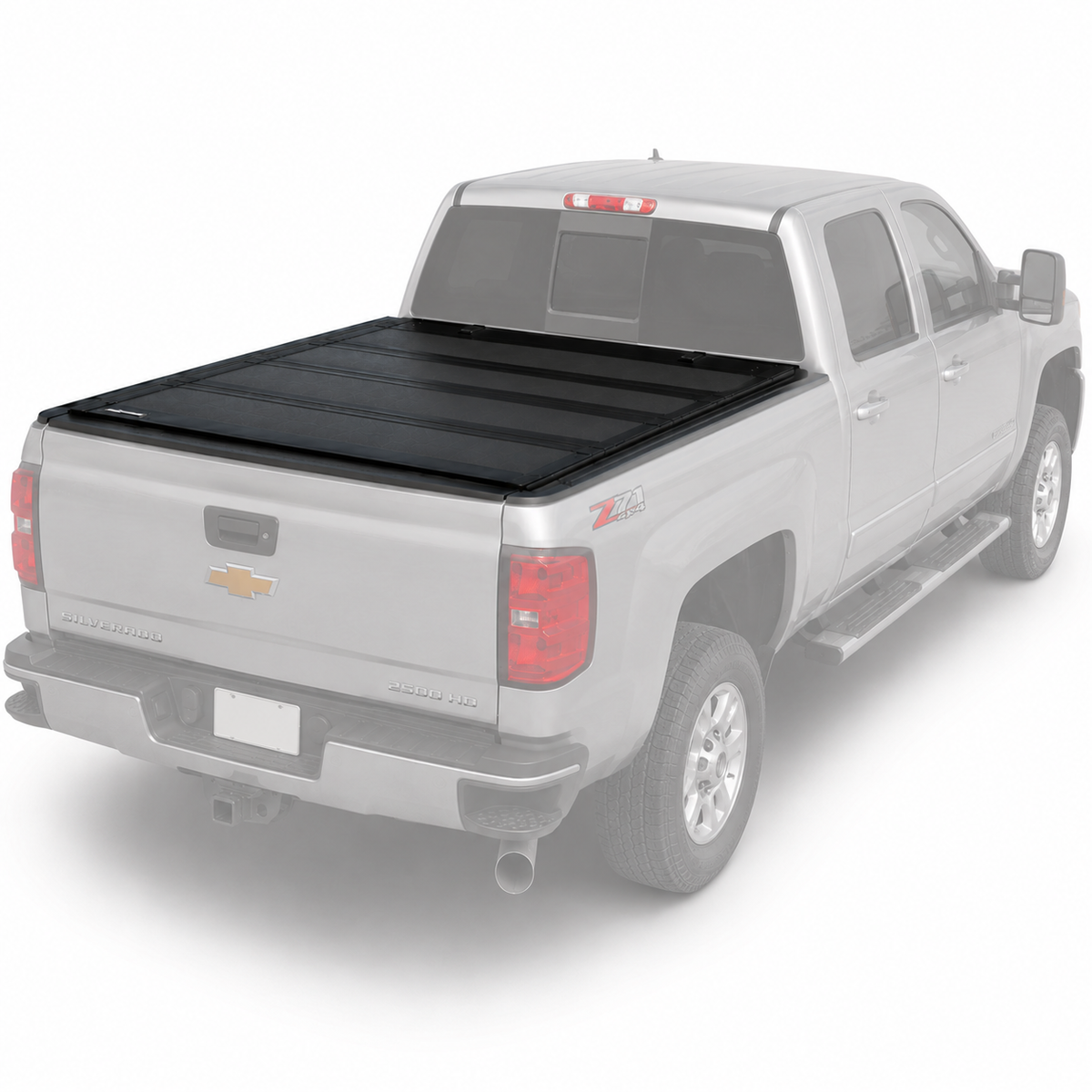 Truxarmor QuadAxis Pro Series Quad-Fold Flip Up Tonneau Cover for 2014-2019 GMC Sierra 2500 - 5'9" Bed