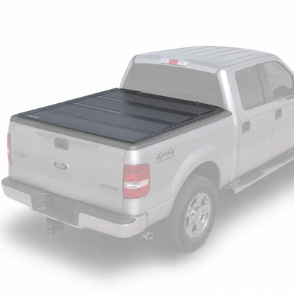 Truxarmor QuadAxis Pro Series Quad-Fold Flip Up Tonneau Cover for 2004-2014 Ford F-150  - 5'7" Bed