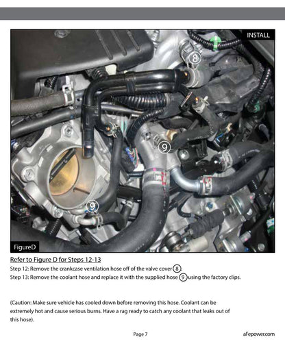 aFe Takeda Momentum Sealed Intake Stage 2 | Honda Civic Si 12-15 2.4L (TM-1018P-D)