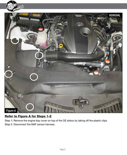 aFe Takeda Momentum PRO 5R CAI | Lexus RC/GS 2012-2026 (TM-2018B-R)