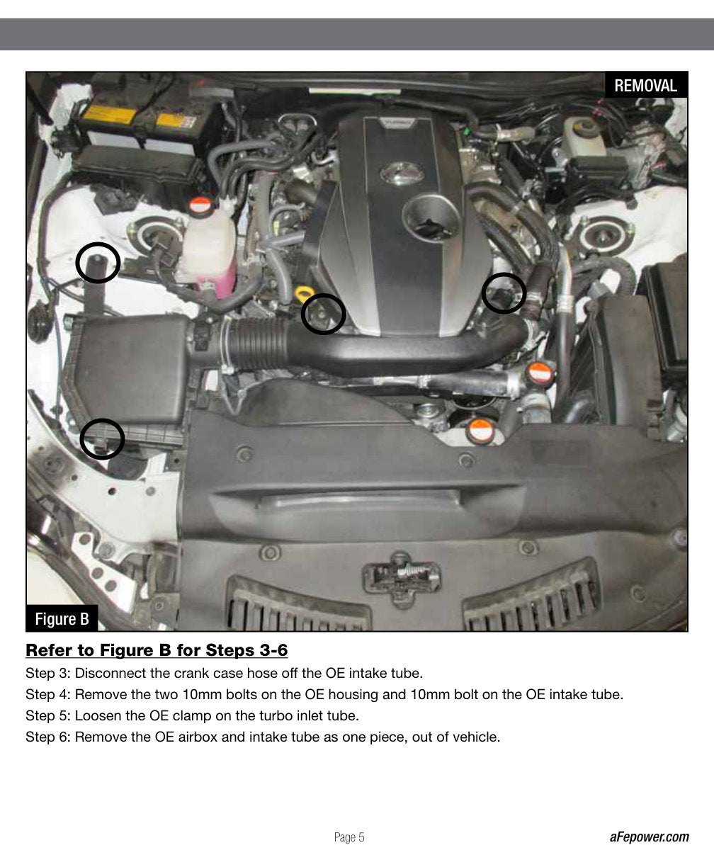 aFe Takeda Momentum PRO 5R CAI | Lexus RC/GS 2012-2026 (TM-2018B-R)