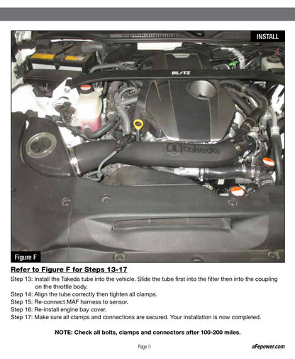 aFe Takeda Momentum PRO 5R CAI | Lexus RC/GS 2012-2026 (TM-2018B-R)