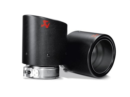 Akrapovic Carbon Fiber Exhaust Tips - Mk6 VW | GTI
