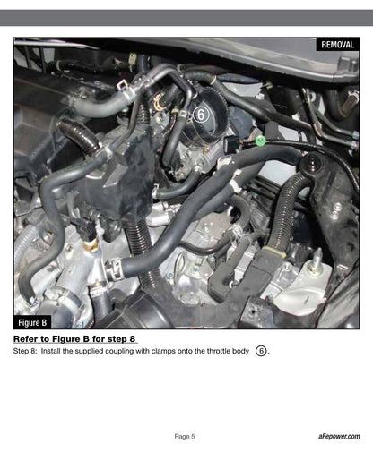 aFe Takeda Stage-2 Cold Air Intake System w/ Pro 5R Filter | Honda Civic L4 1.8L (12-13) (TR-1020B)
