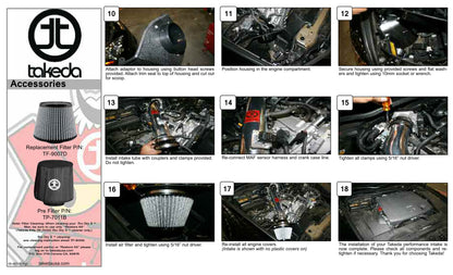 aFe Takeda Stage-2 Pro DRY S Intake | Lexus IS250/350 2.5L/3.5L V6 (06-14) Polished (TR-2004P-D)