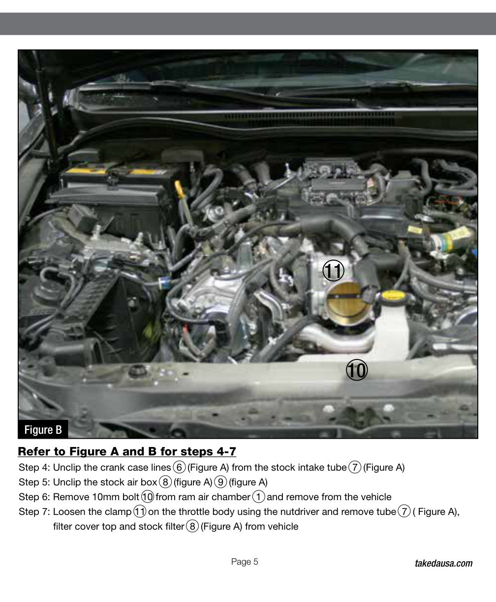 aFe Takeda Stage-2 PDS Intake | Lexus IS-F (08-11) (07-14) (TR-2011B)