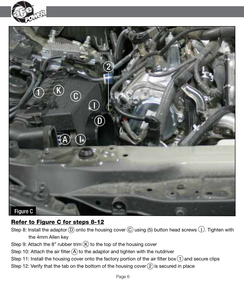aFe Takeda Stage-2 PDS Intake | Lexus IS-F (08-11) (07-14) (TR-2011B)