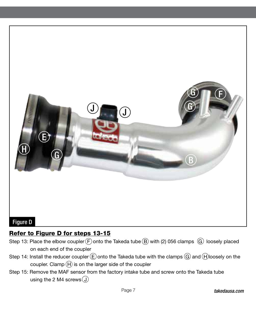 aFe Takeda Stage-2 PDS Intake | Lexus IS-F (08-11) (07-14) (TR-2011B)