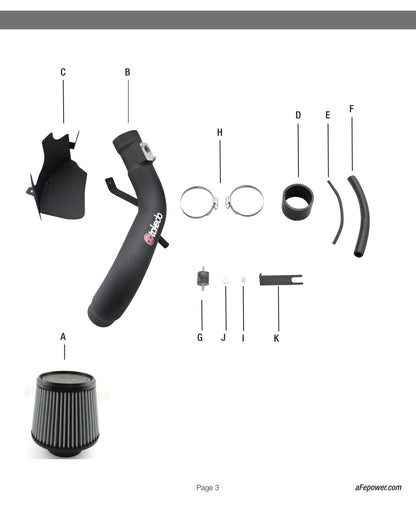 aFe Takeda Stage-2 PRO Dry S Intake | Scion tC 2.4L (07-10) (TR-2014B-D)