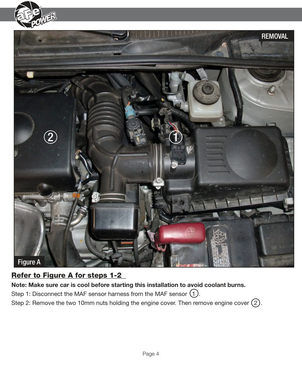aFe Takeda Stage-2 PRO Dry S Intake | Scion tC 2.4L (07-10) (TR-2014B-D)
