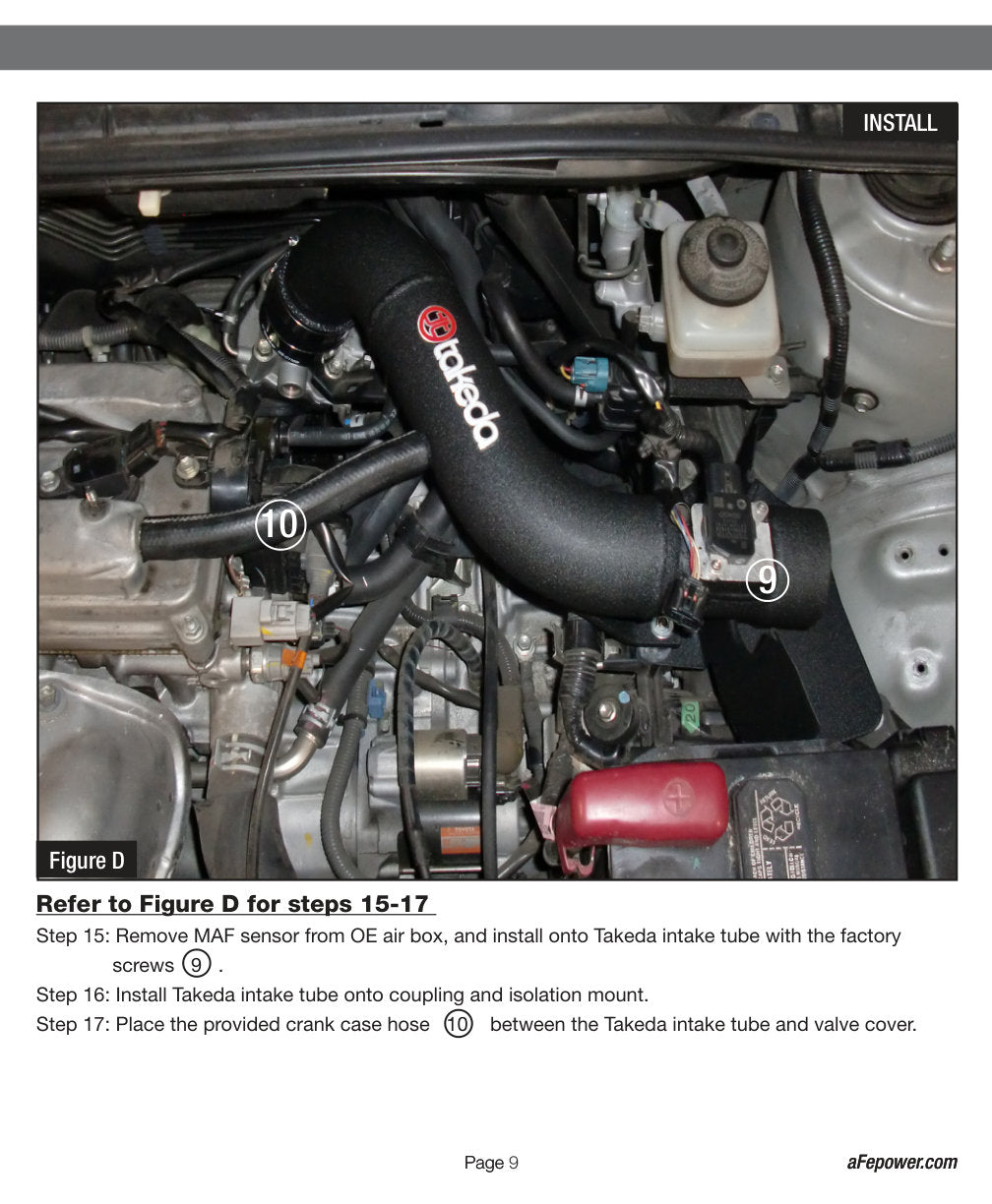 aFe Takeda Stage-2 PRO Dry S Intake | Scion tC 2.4L (07-10) (TR-2014B-D)