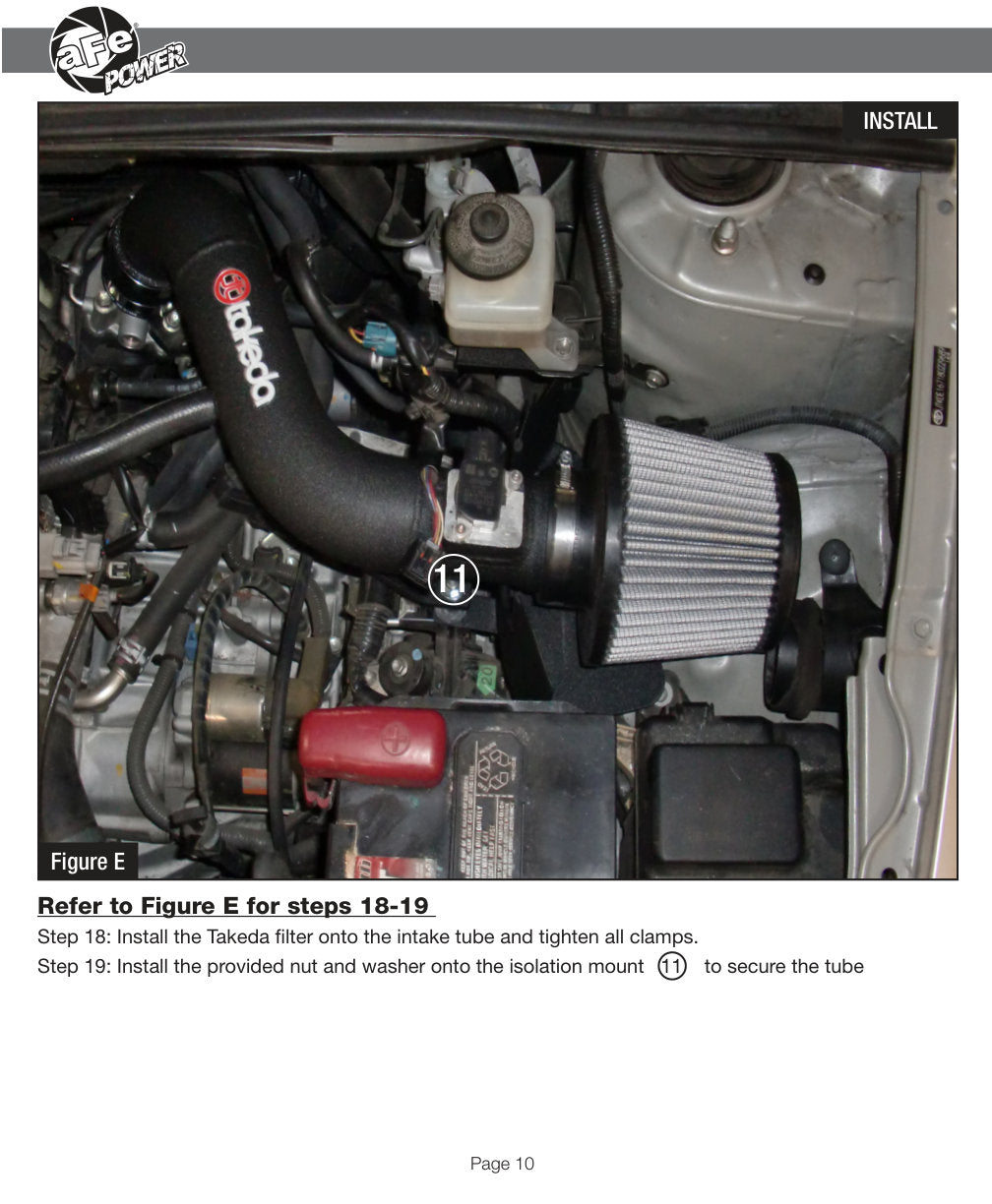 aFe Takeda Stage-2 PRO Dry S Intake | Scion tC 2.4L (07-10) (TR-2014B-D)