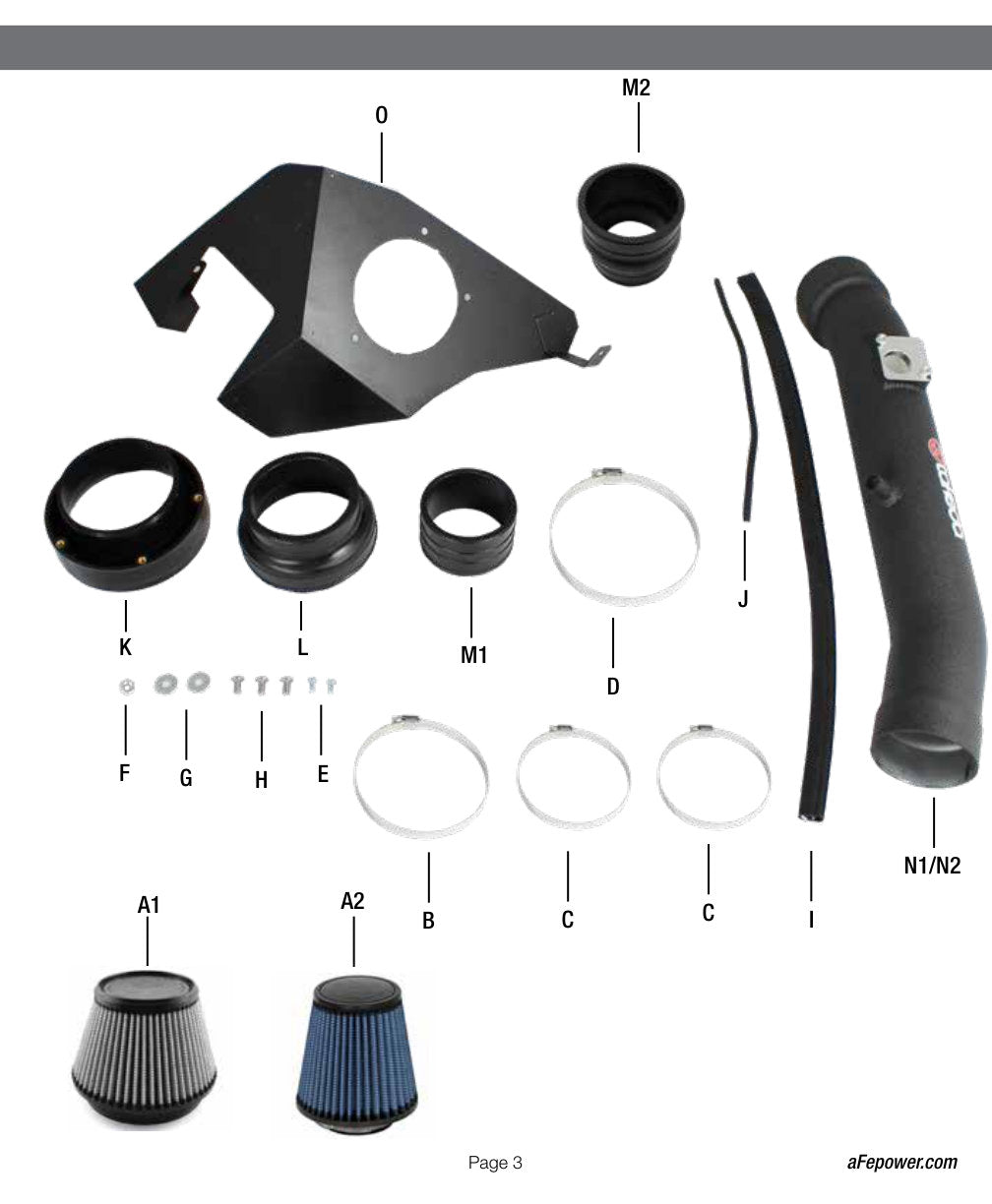 aFe Takeda Stage-2 Pro 5R Cold Air Intake | Lexus RC 350 3.5L (15-17) (TR-2015B-1R)