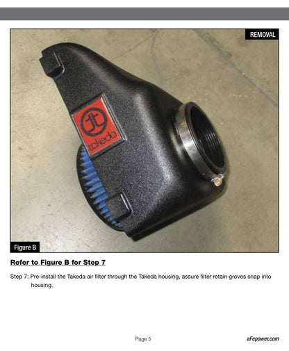 aFe Takeda Stage-2 Pro Dry S Cold Air Intake | Lexus RC F 5.0L V8 (15-17) (TR-2017L-D)
