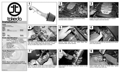 aFe Takeda Stage-2 D&S Cold Air Intake | Nissan 350Z/Infiniti G35 (03-06) (TR-3001P)