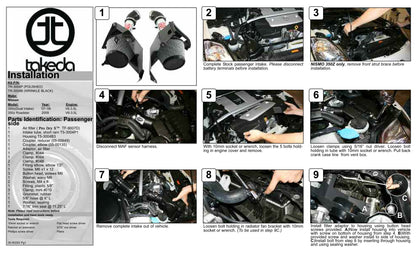 aFe Takeda Stage-2 Cold Air Intake | Nissan 350Z 07-08 V6-3.5L (TR-3004P)