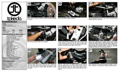 aFe Takeda Stage-2 Cold Air Intake | Nissan 350Z 07-08 V6-3.5L (TR-3004P)