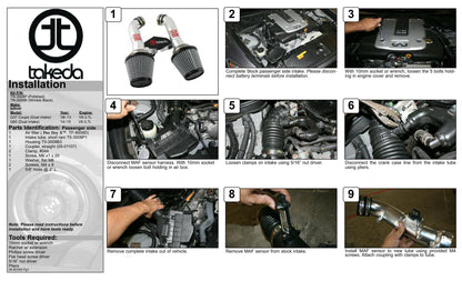 aFe Takeda Stage-2 Cold Air Intake | Infiniti G37 Coupe V6-3.7L (08-12) (TR-3008P)