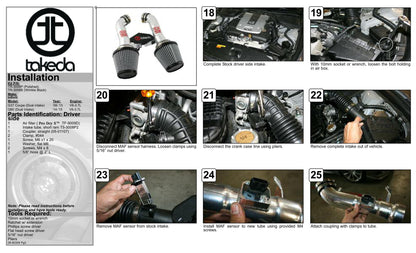 aFe Takeda Stage-2 Cold Air Intake | Infiniti G37 Coupe V6-3.7L (08-12) (TR-3008P)