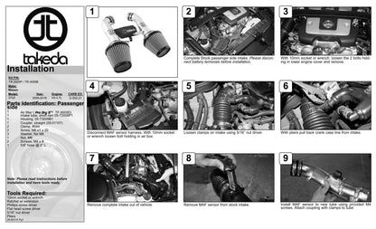 aFe Takeda Stage-2 Cold Air Intake | Nissan 370Z V6-3.7L (09-17) (TR-3009P)