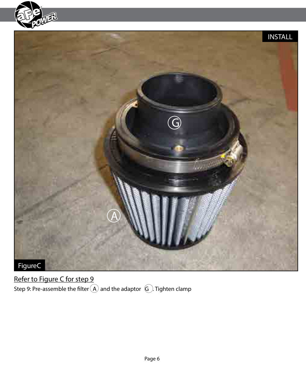 aFe Takeda Stage-2 Cold Air Intake | Infiniti G35 (03-06) (TR-3015P)