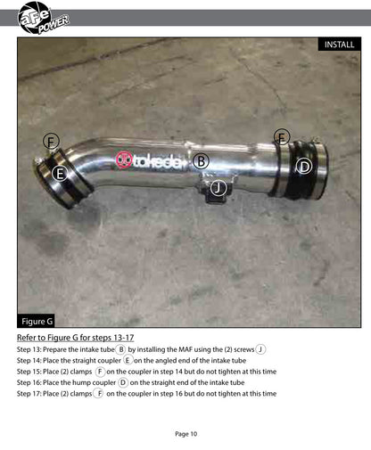 aFe Takeda Stage-2 Cold Air Intake | Infiniti G35 (03-06) (TR-3015P)