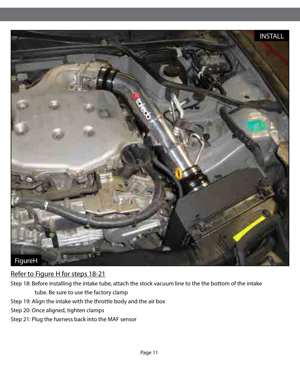 aFe Takeda Stage-2 Cold Air Intake | Infiniti G35 (03-06) (TR-3015P)