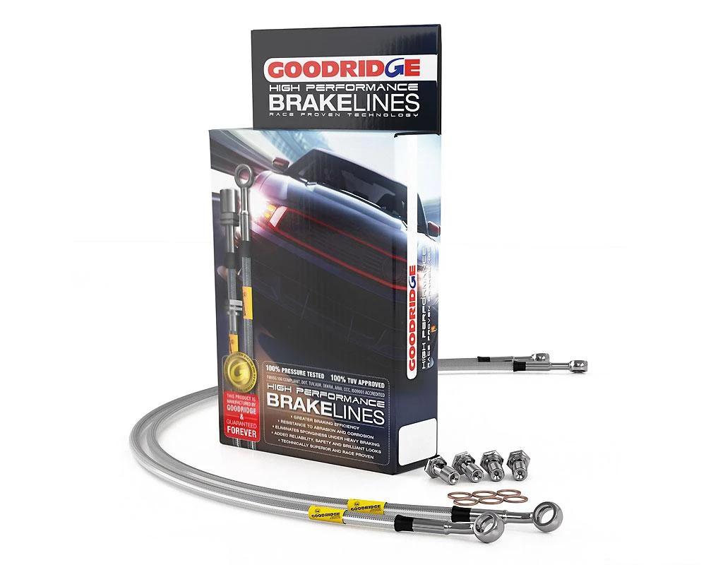 Goodridge G-Stop Stainless Brake Lines BRZ [w/ Vented Rear Rotors] (13-18) 28004