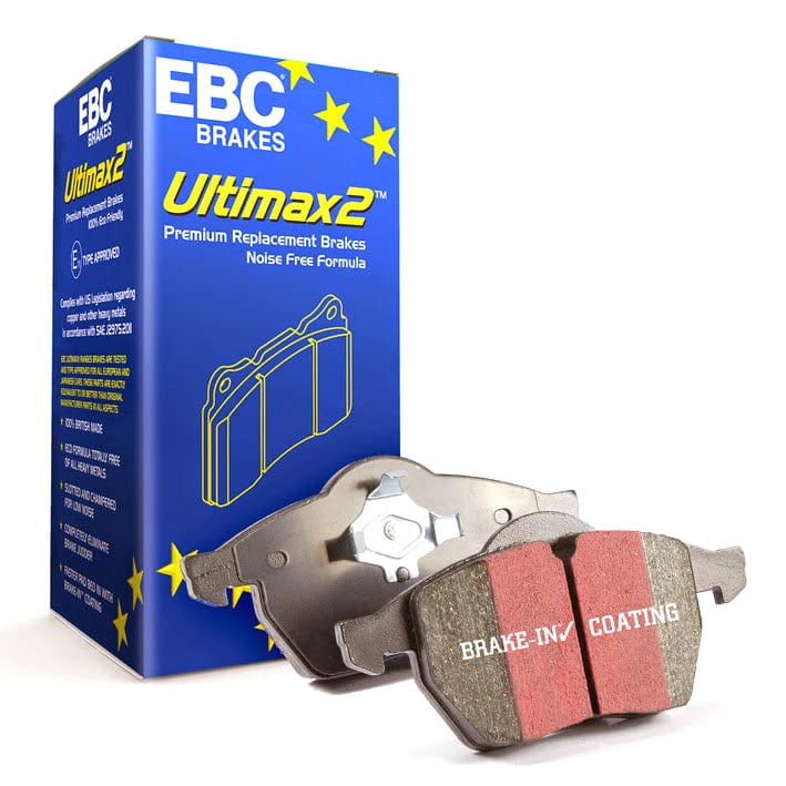 EBC Ultimax2 Front Brake Pads | 07-11 Acura CSX (Canada) 2.0 Type S