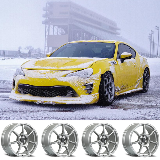 (set of 4) Konig Ultragram Titanium Metallic | 18x9.5 +36mm For Scion FR-S
