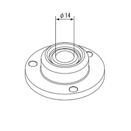HKS NORMAL TYPE SPHERICAL BEARING (82004-AK007)