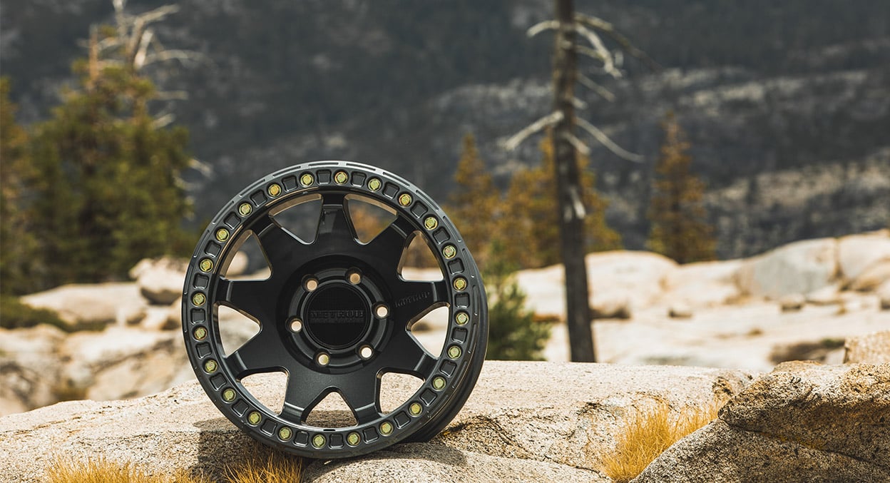 (set of 4) Method MR108 Beadlock Matte Black | 17x9" -44mm | 5x5in Wheel