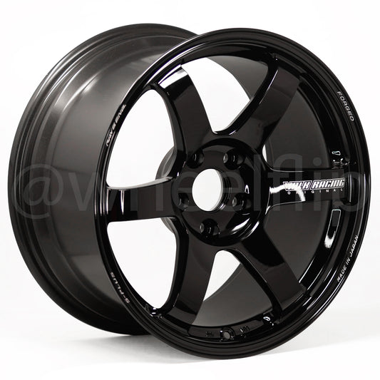 Volk Racing TE37 Saga S-Plus 17x9 +22 5x114.3 Black (SET)