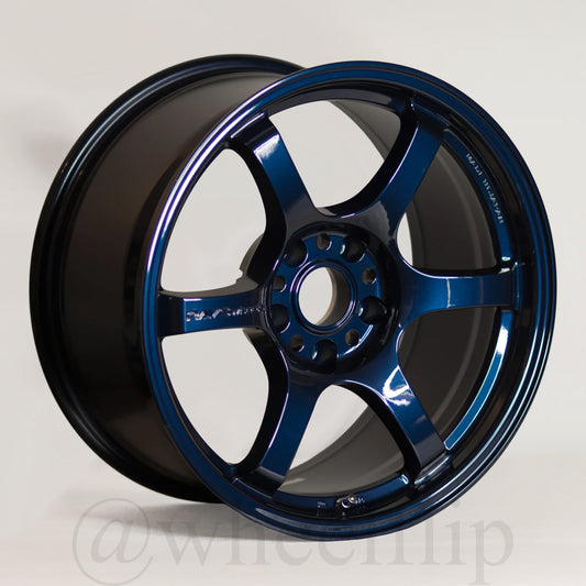 Gram Lights 57DR 17x9 +38 5x100 Eternal Blue Pearl