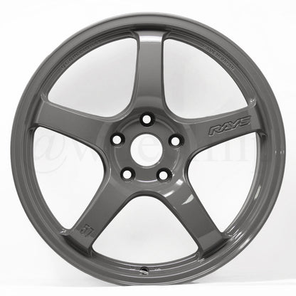 Gram Lights 57CR 18x9.5 +38 5x114.3 Glossy Gray (SET)