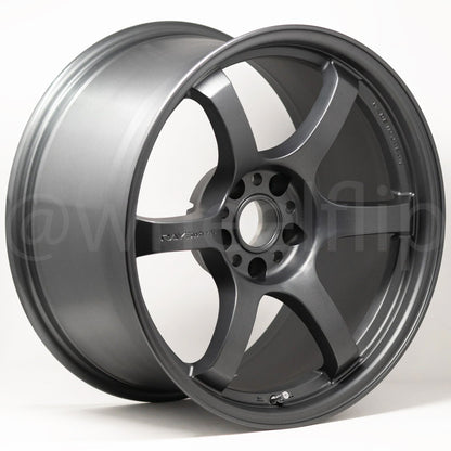 Gram Lights 57DR 18x9.5 +38 5x114.3 Gun Blue 2 (SET)